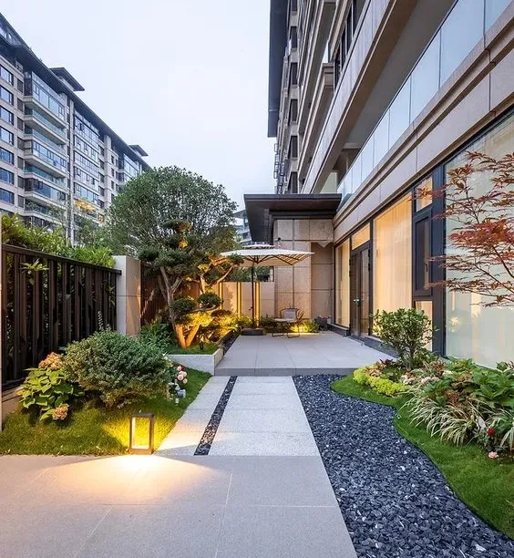 庭院設計-智能燈光 一鍵開啟庭院氛圍感