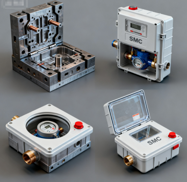 久泰 JMJT模具公司制造SMC 水表箱模具