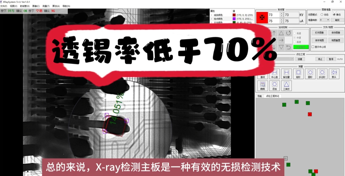 X-ray检测机在电路板检测中的应用及其优势
