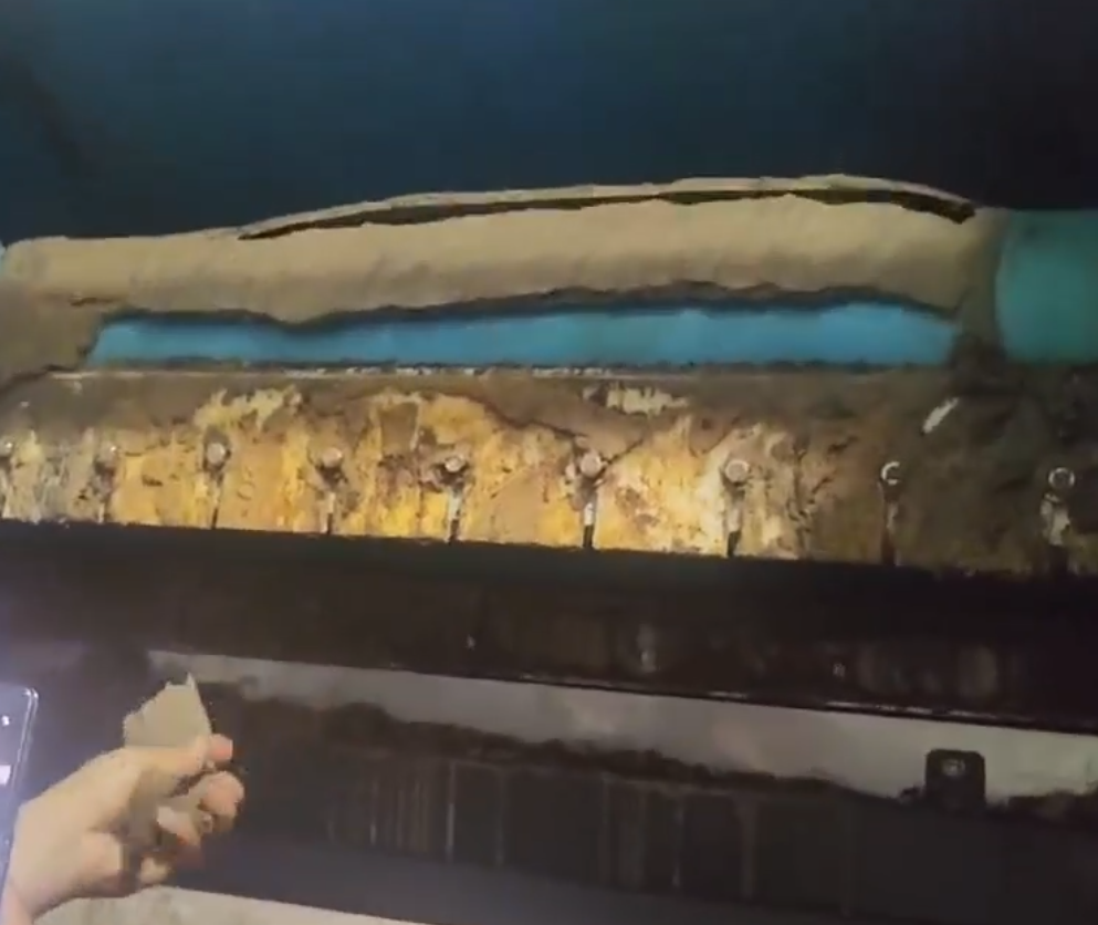 污泥深度脱水泥饼状态