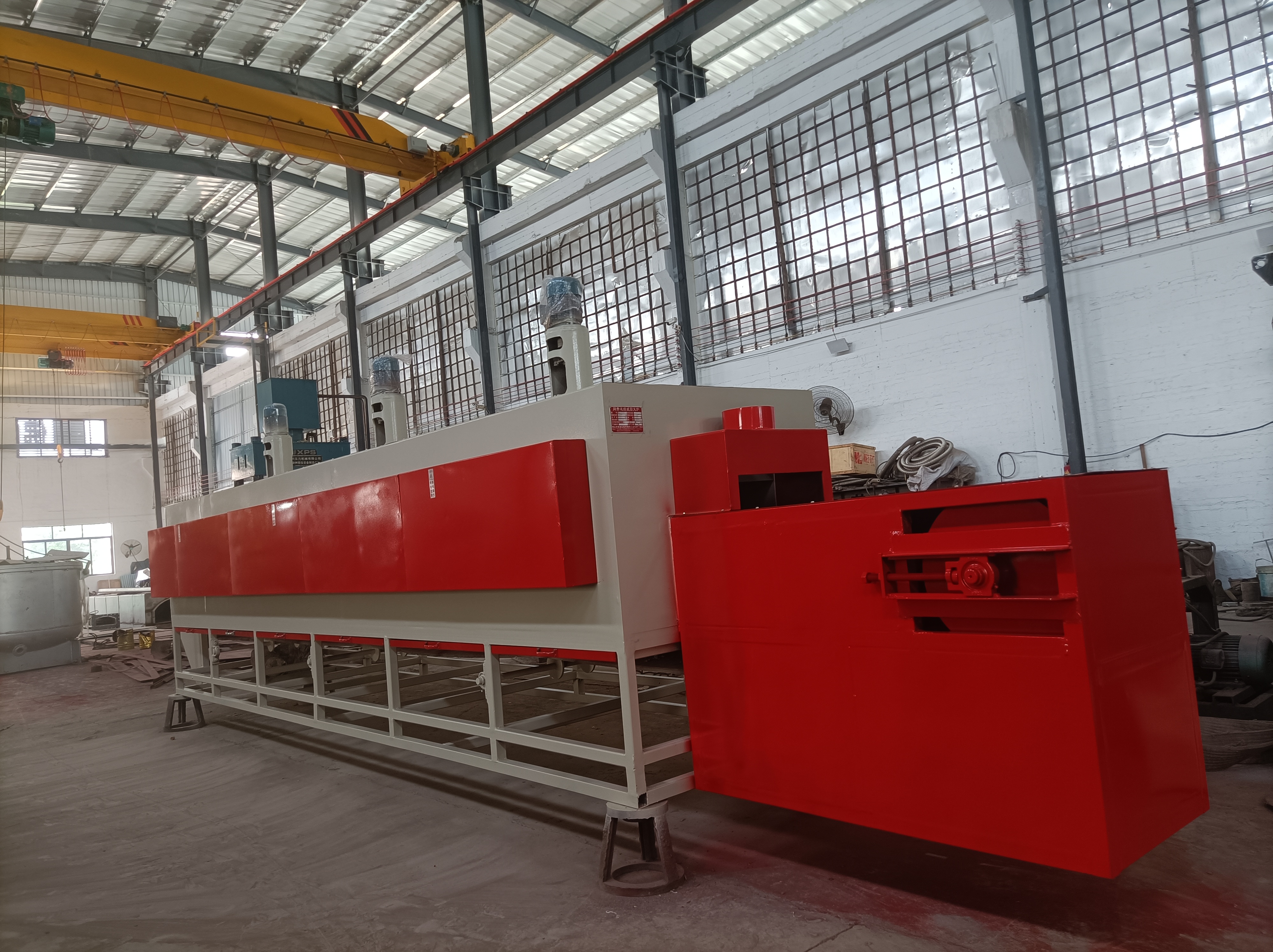 網帶連續(xù)式回火爐