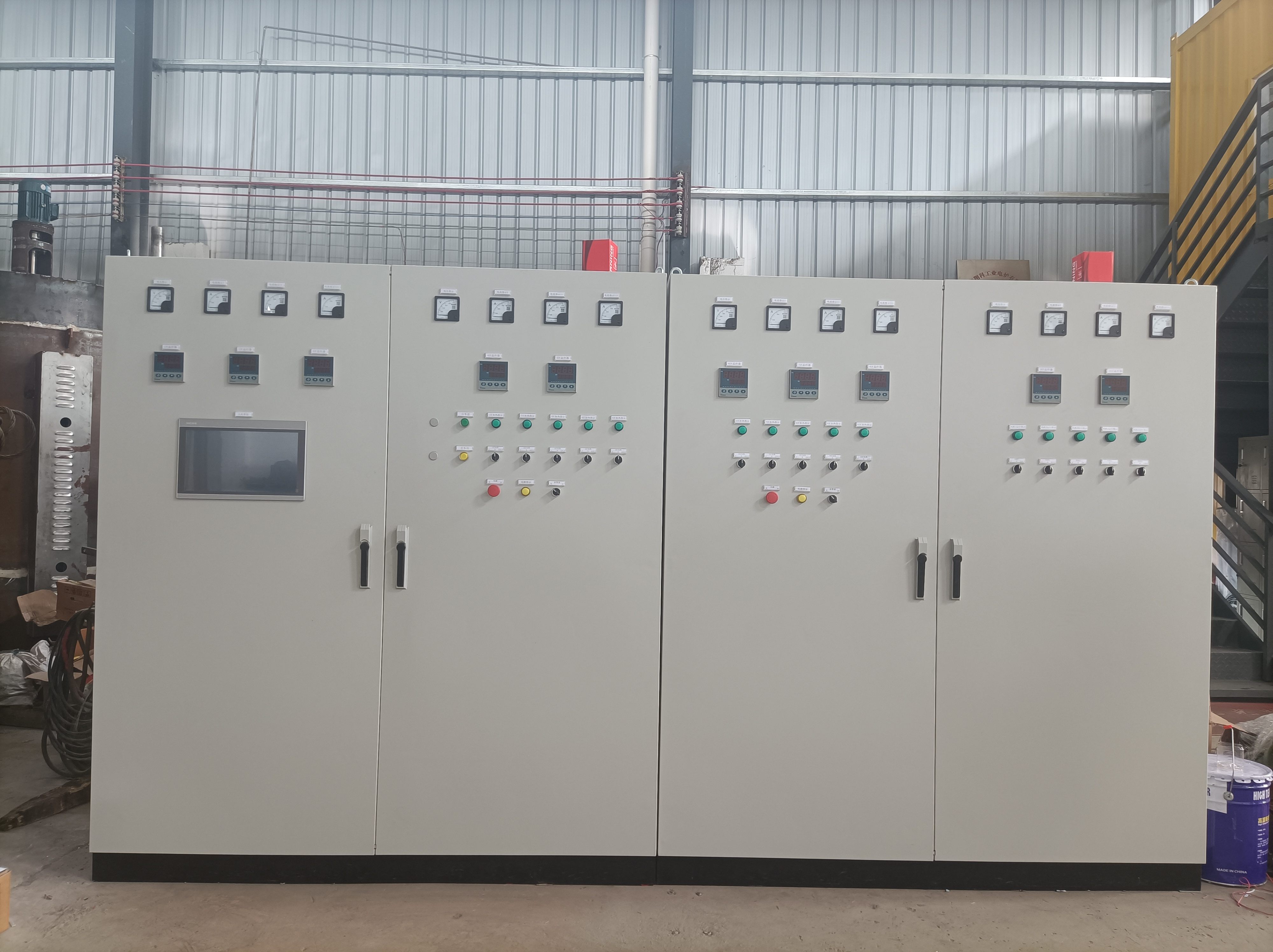 喜報！1000kw臺車式退火爐制爐完畢，準備接線調試移交客戶！