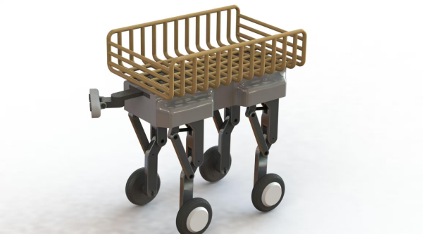 輪腿機器人的關節饋能系統