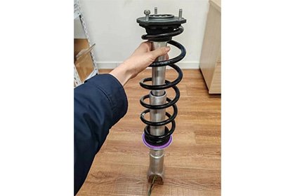 同軸式直筒饋能懸架