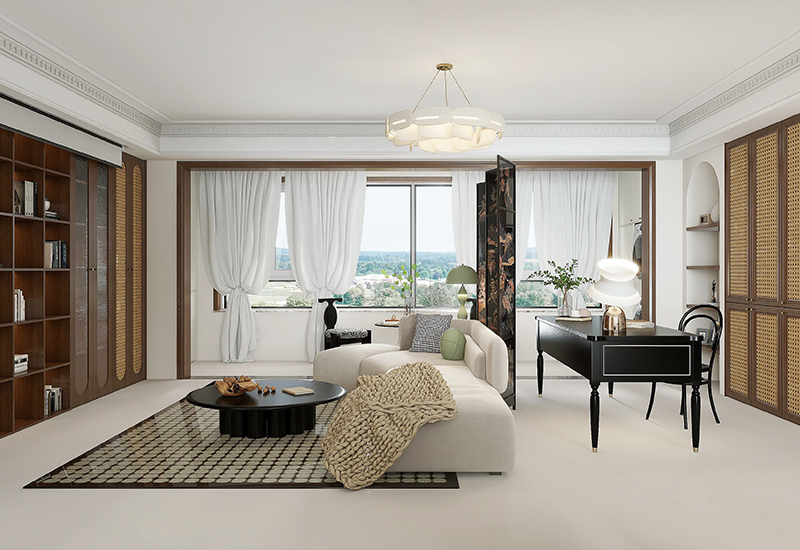 全屋定制 | 濱江壹號(hào)南洋復(fù)古方案