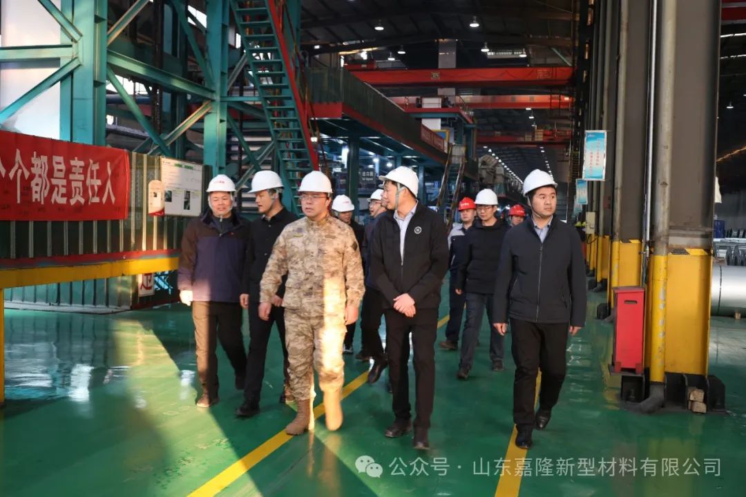 縣人武部政委劉兵蒞臨我司督導安全生產(chǎn)工作