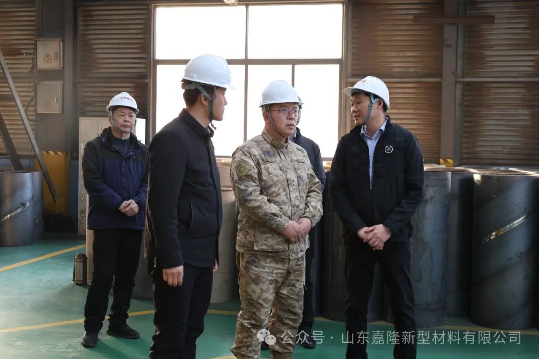縣人武部政委劉兵蒞臨我司督導安全生產(chǎn)工作