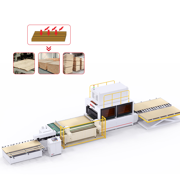 高頻全自動拼板機（側涂膠）