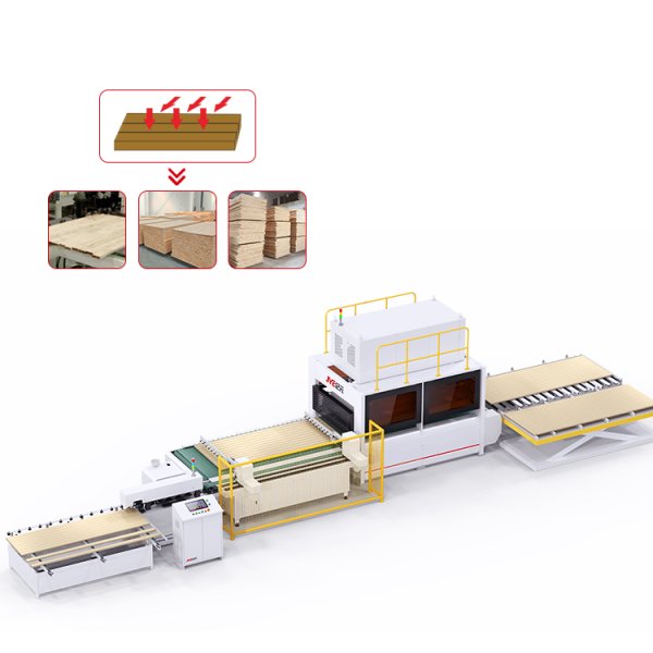 高頻全自動拼板機（側涂膠）