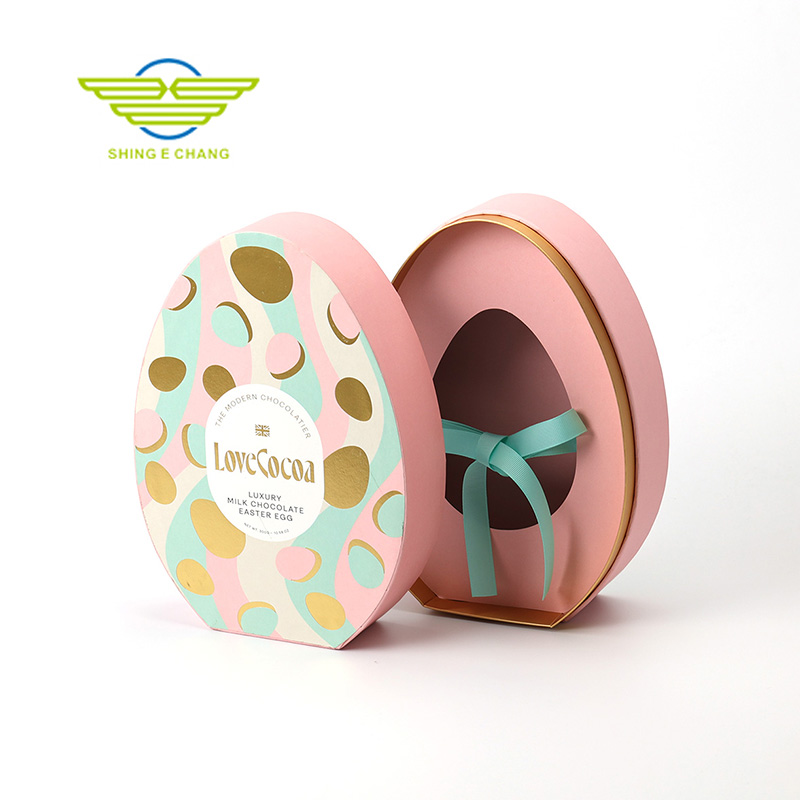 定制蛋形巧克力盒 創(chuàng)意LoveCocoa復(fù)活節(jié)彩蛋禮盒 節(jié)日送禮包裝