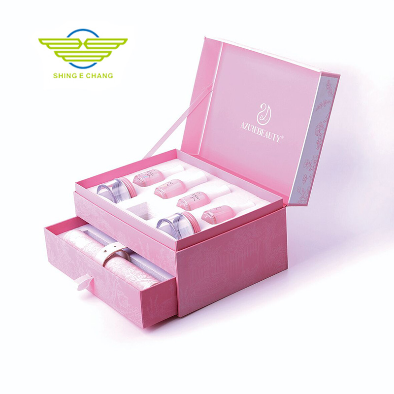 品牌專屬美妝套盒 抽屜式設計 會員答謝 / 套裝包裝