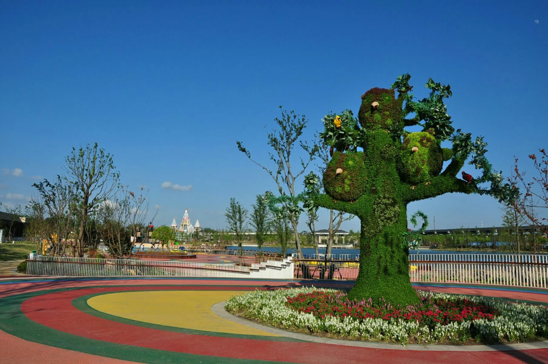 上海浦江郊野公園藝術(shù)地坪