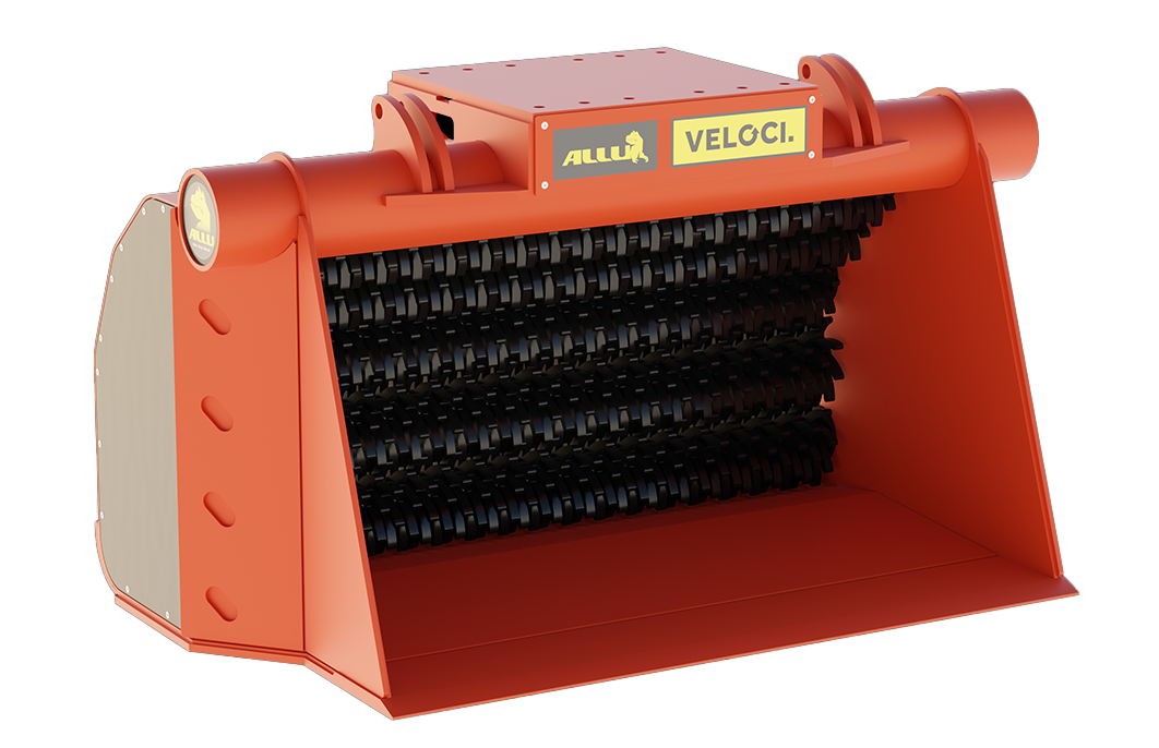 芬蘭Allu篩分破碎斗