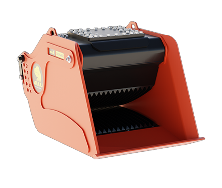 芬蘭Allu篩分破碎斗