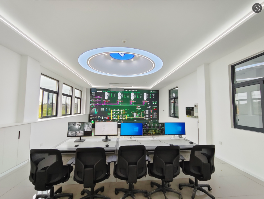 港華燃氣新河LNG應急儲氣供氣站工程站控系統案例