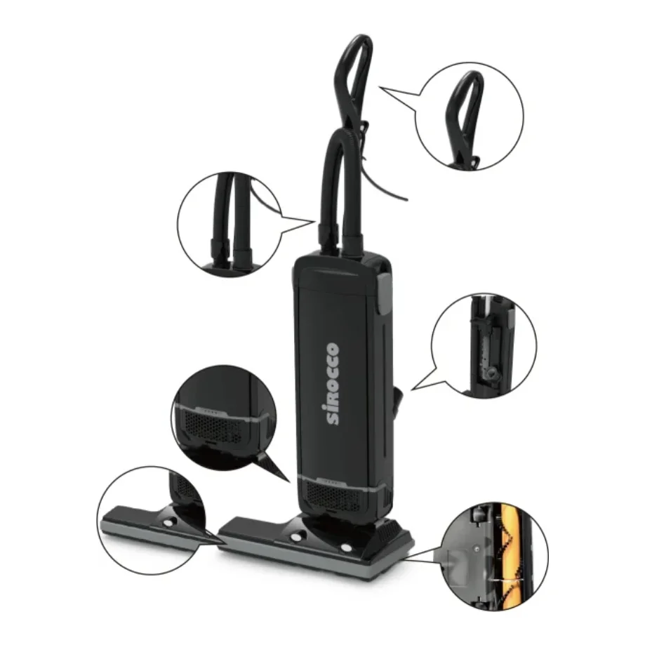 Dual Motor Upright Vacuum-Battery