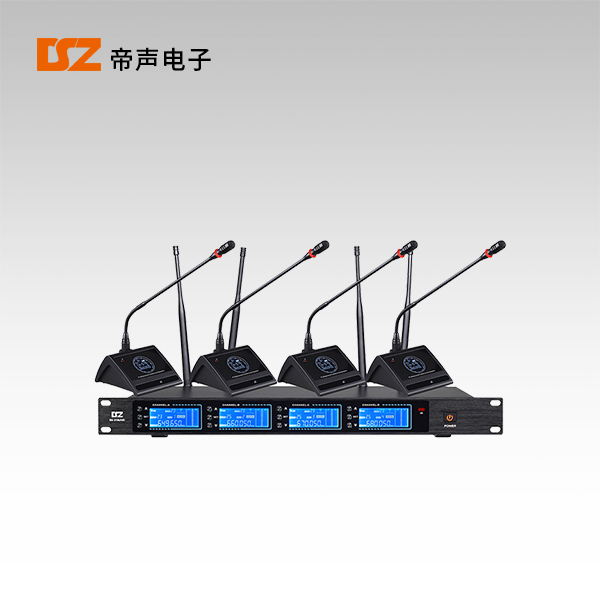 真分集無(wú)線一拖四麥克風(fēng)(鵝頸)DS-318UHD