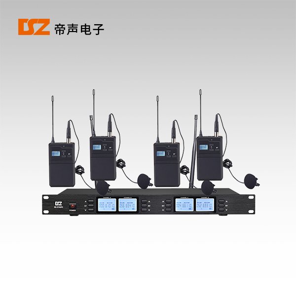 無(wú)線一拖四麥克風(fēng)(領(lǐng)夾)DS-314UFC