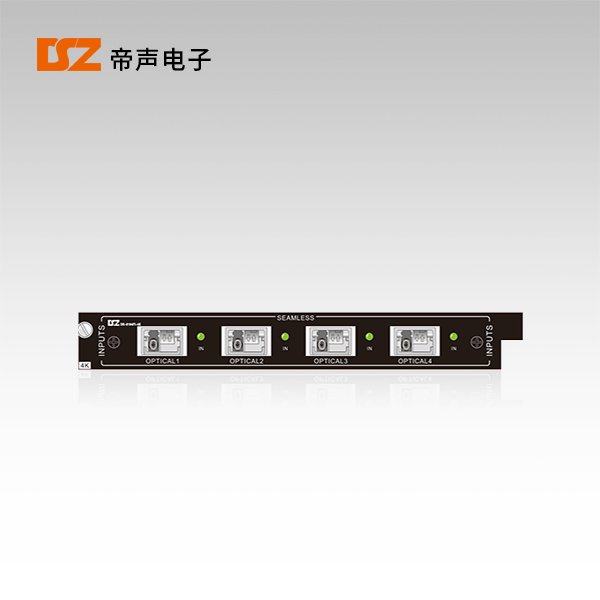 4路進4K光纖板卡DS-8104FI-4K