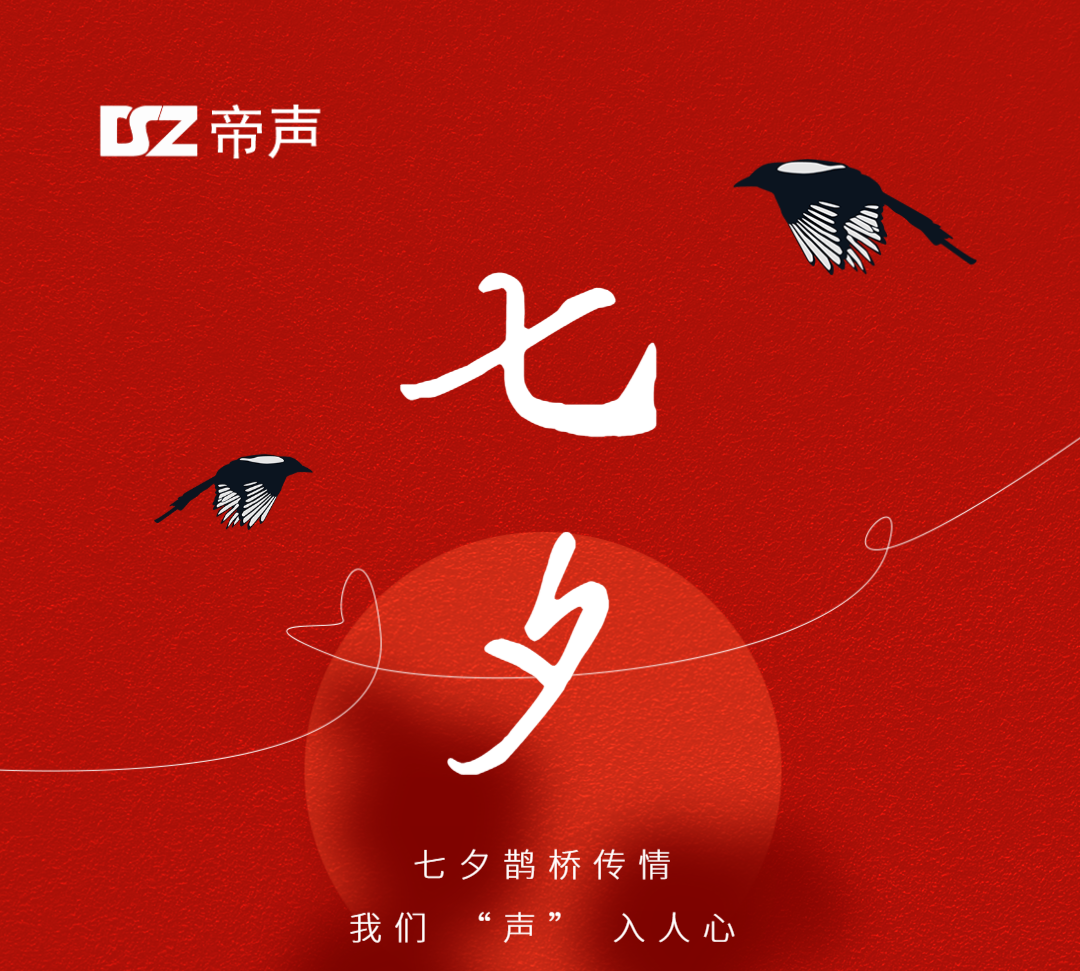 DSZ帝聲 | 七夕鵲橋傳情，我們 “聲” 入人心