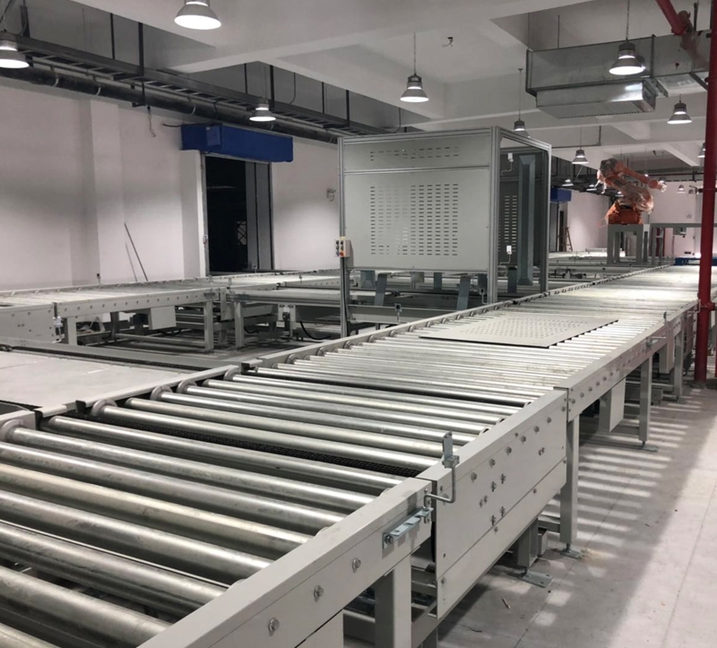 滾筒輸送機的工作方式