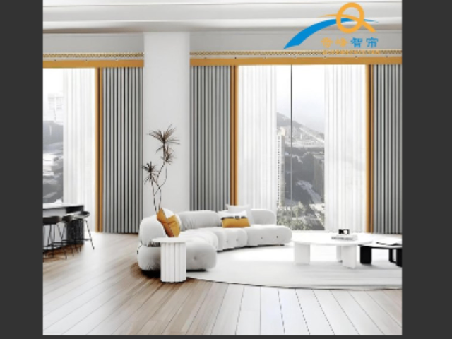 紹興手動窗簾 杭州奇峰電動窗飾供應