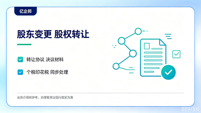 太原店区工商变更价格咨询,工商变更