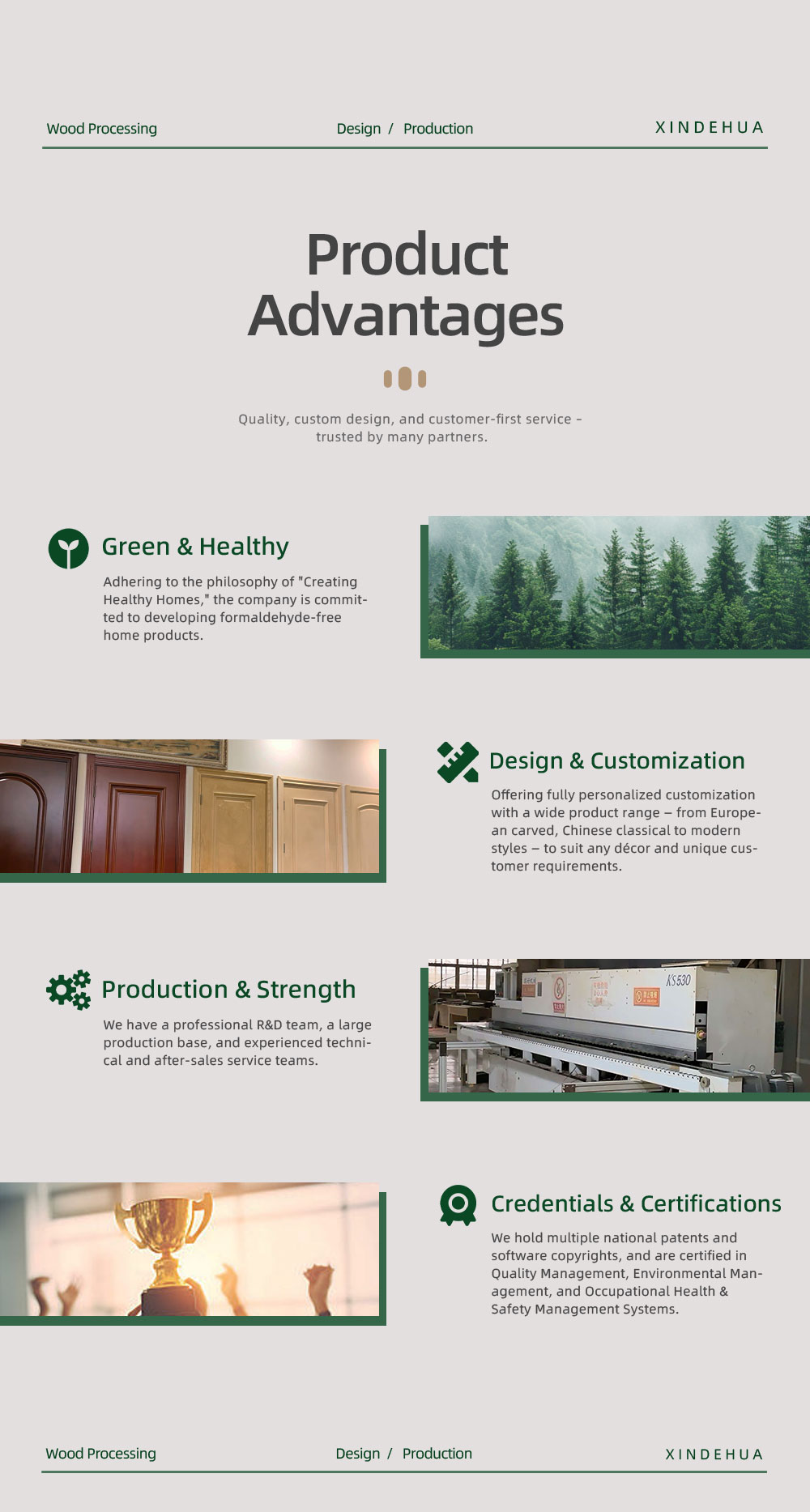 Classic Hotel Wood Doors - Made in China | XDH