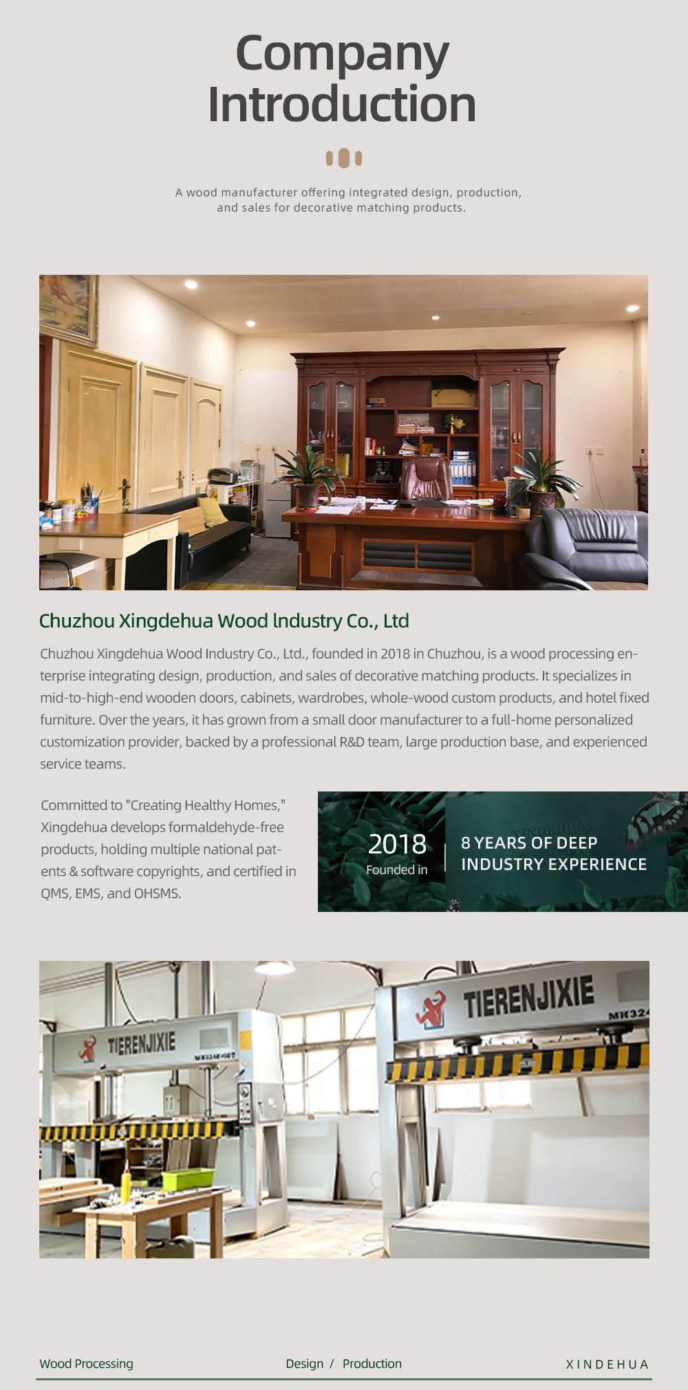 Classic Hotel Wood Doors - Made in China | XDH
