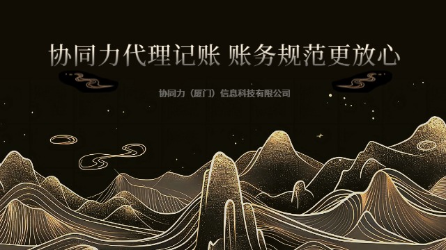 智能化代理记账方案