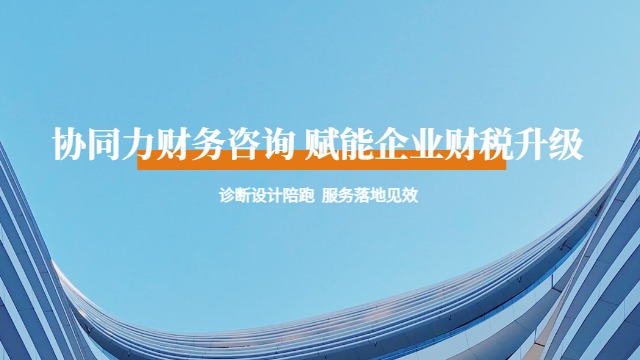 漳州合规化财务咨询诊断,财务咨询