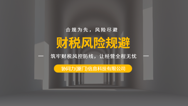 厦门上市筹备财税风险规避风险评估报告,财税风险规避