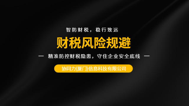漳州中小企业财税风险规避控制权稳定,财税风险规避