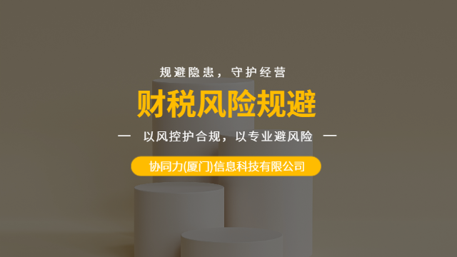 漳州自贸区企业财税风险规避风险评估报告,财税风险规避