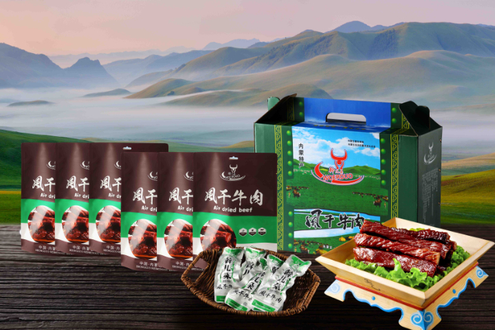 天津家喻户晓手撕风干牛肉招商加盟 客户至上 扎鲁特旗北方食品供应