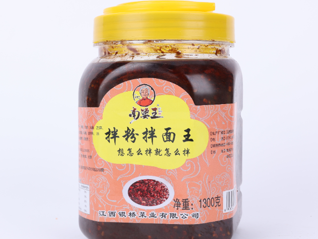 成都市大瓶拌粉拌面醬下飯菜 江西銀橋菜業(yè)供應(yīng)