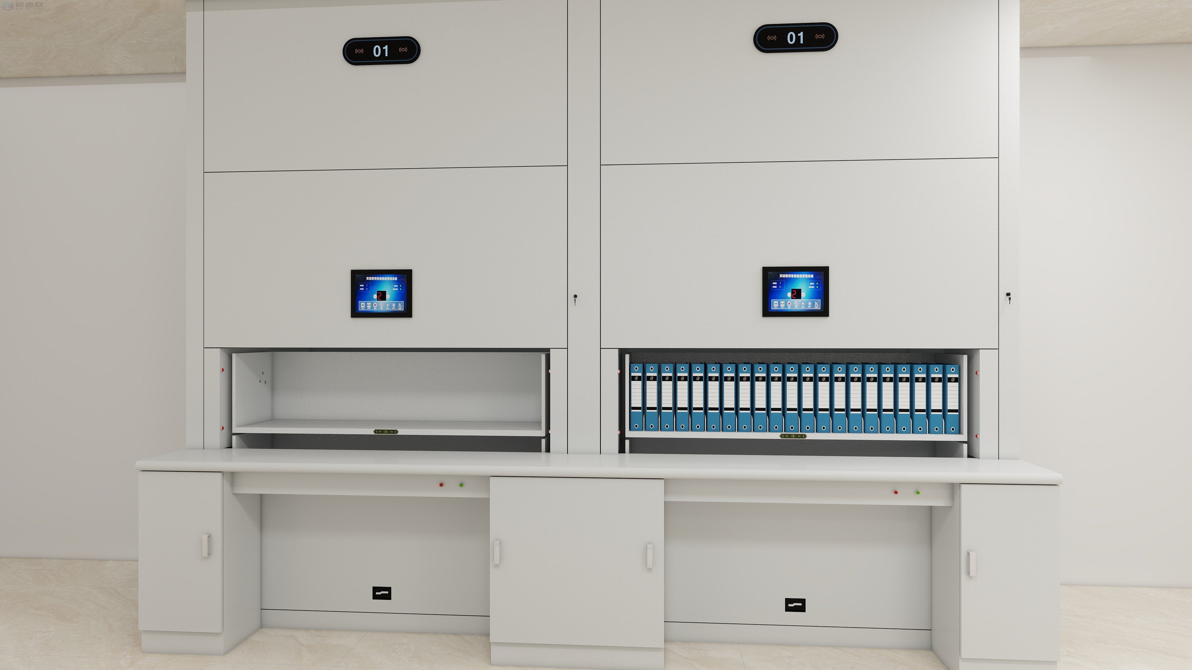 新速聯人事檔案回轉柜：賦能智慧檔案管理，開啟人事檔案存儲新范式