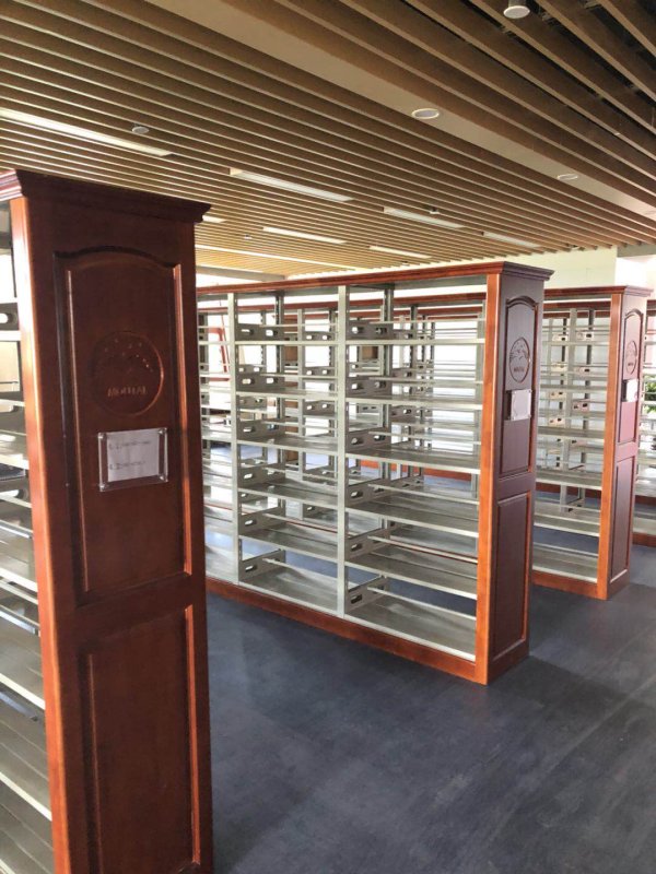 鋼木圖書(shū)架