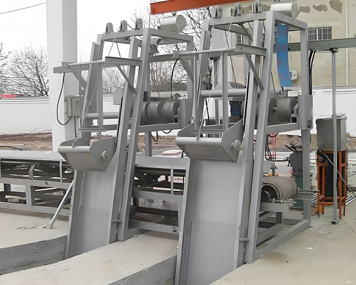 鋼絲繩牽引格柵機