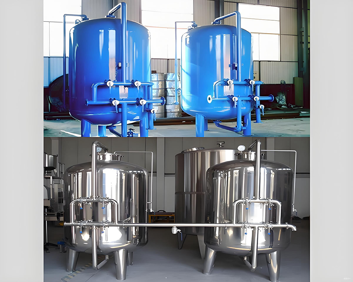 碳鋼/不銹鋼沙碳罐