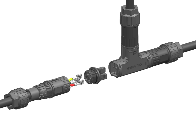廣東AC鎖螺絲接線式連接器品牌 深圳市易能拓科技供應(yīng)