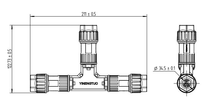 無人機連接器設計 深圳市易能拓科技供應