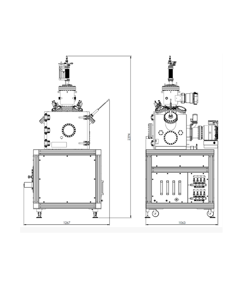 纳米颗粒和薄膜的模块化PVD系统