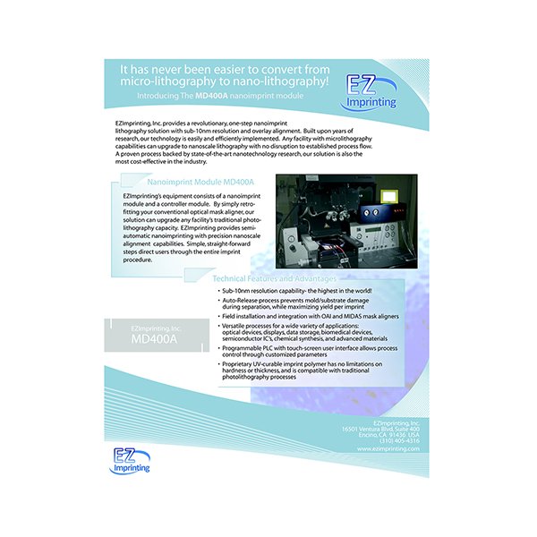 NANO IMPRINT 纳米压印