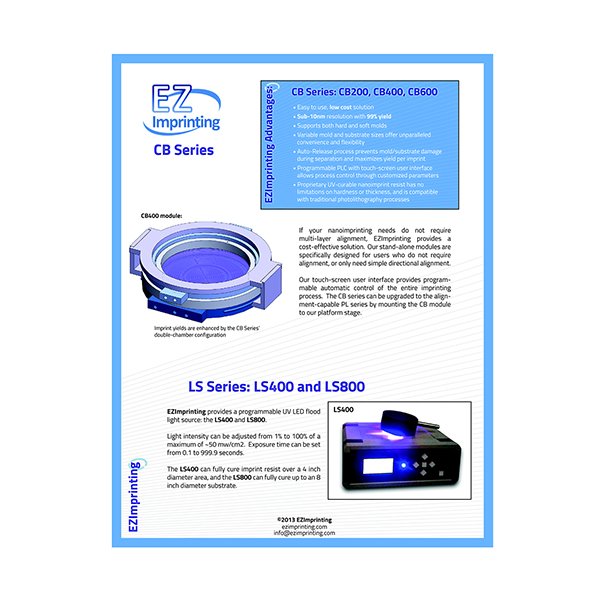 PL SERIES納米壓印