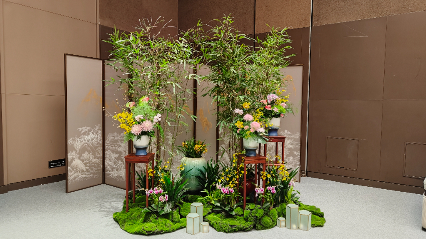 清遠(yuǎn)大堂花藝禮物,花藝
