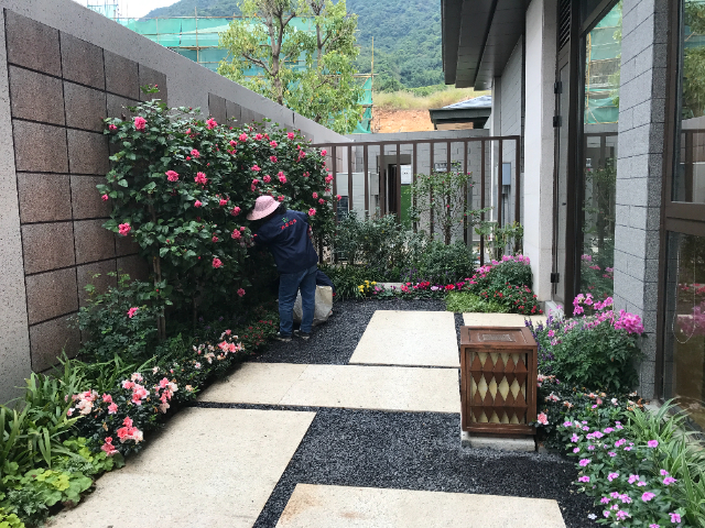 武漢低成本庭院施工,庭院