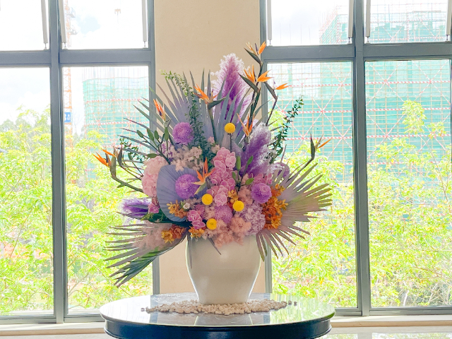 上海南京東路商鋪花藝租賃供應商 廣州麗芳園林生態科技股份供應