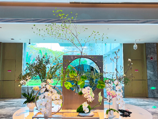 上海前灘前臺花藝租賃供應(yīng)商 廣州麗芳園林生態(tài)科技股份供應(yīng)