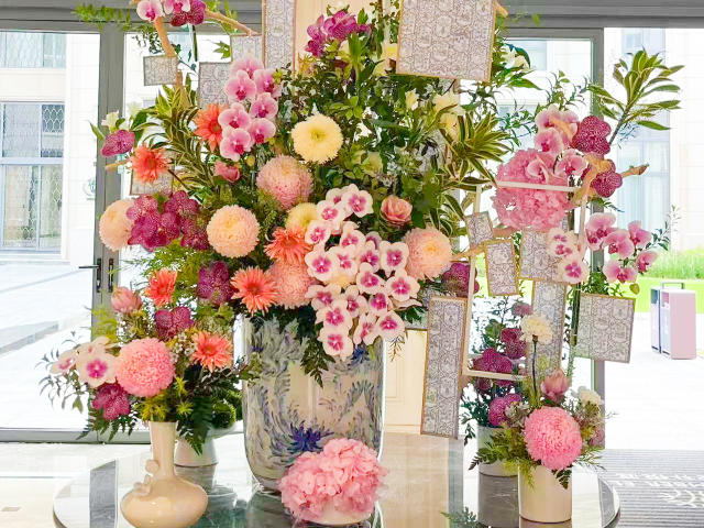 長沙寫字樓花藝哪家好,花藝